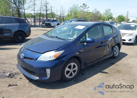2014 Toyota Prius Three z USA, uszkodzony, nr VIN JTDKN3DU4E0391315